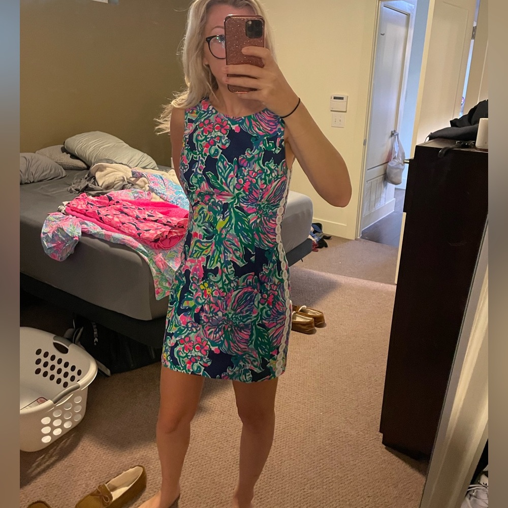 ❤️ Lilly Pulitzer NWT - Mika Shift Dress - Exotic Escapade - Size 4